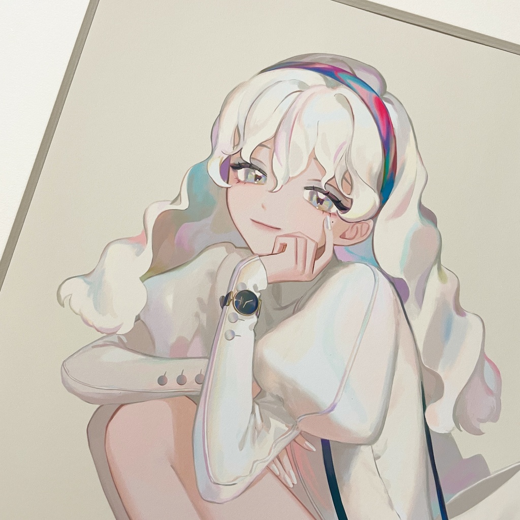 「noir」額装複製画