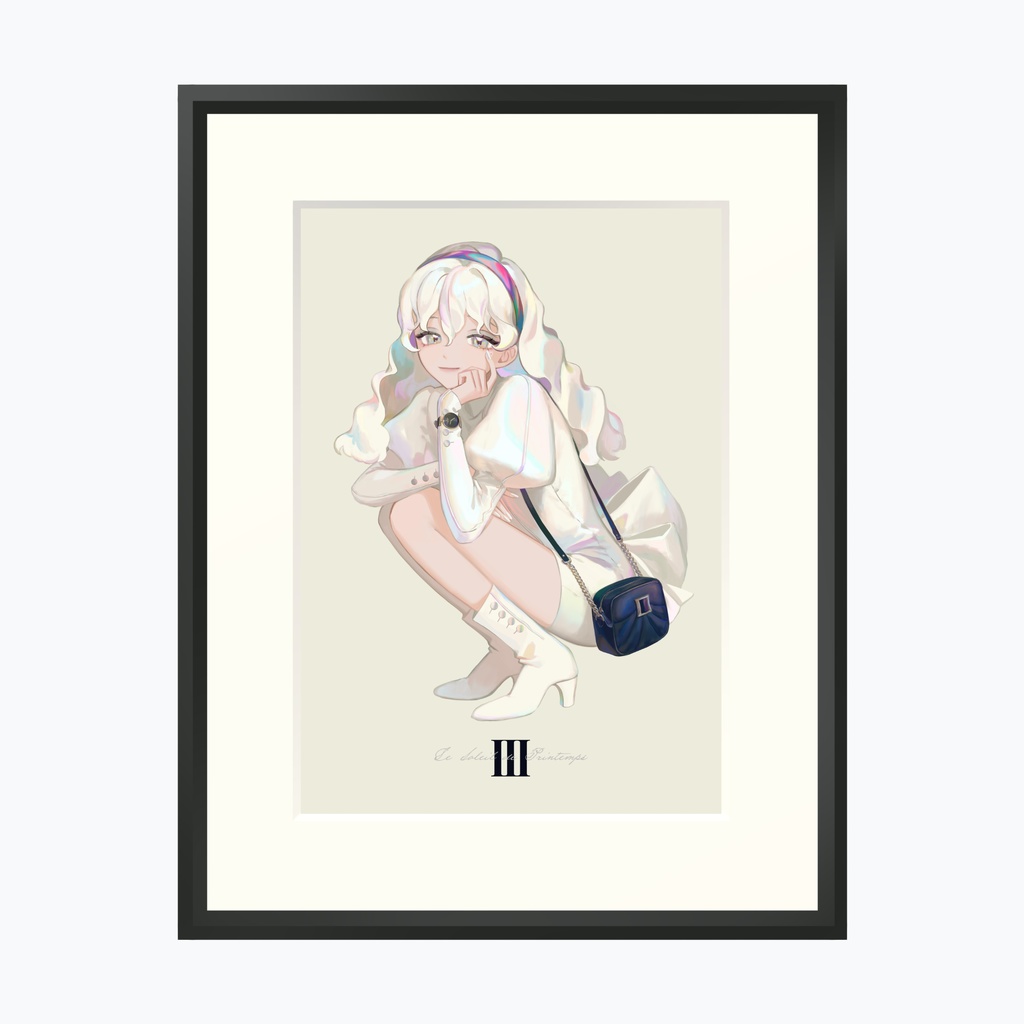 「noir」額装複製画