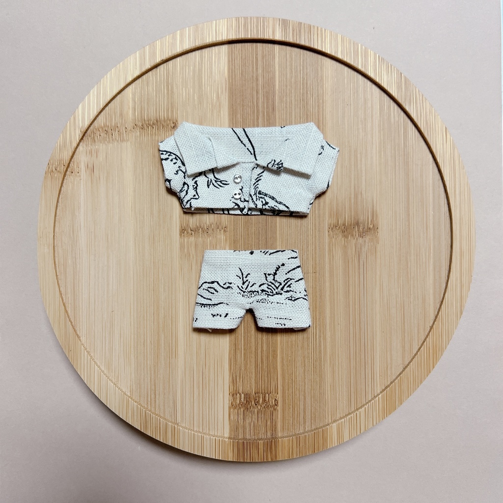 【12cm】ちょっと派手なセットアップ