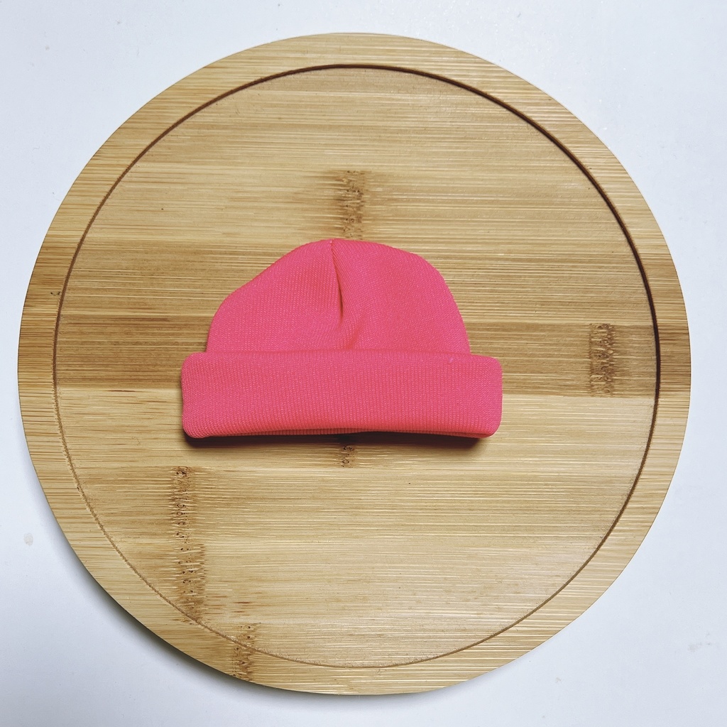 サマーニット帽(ピンク)