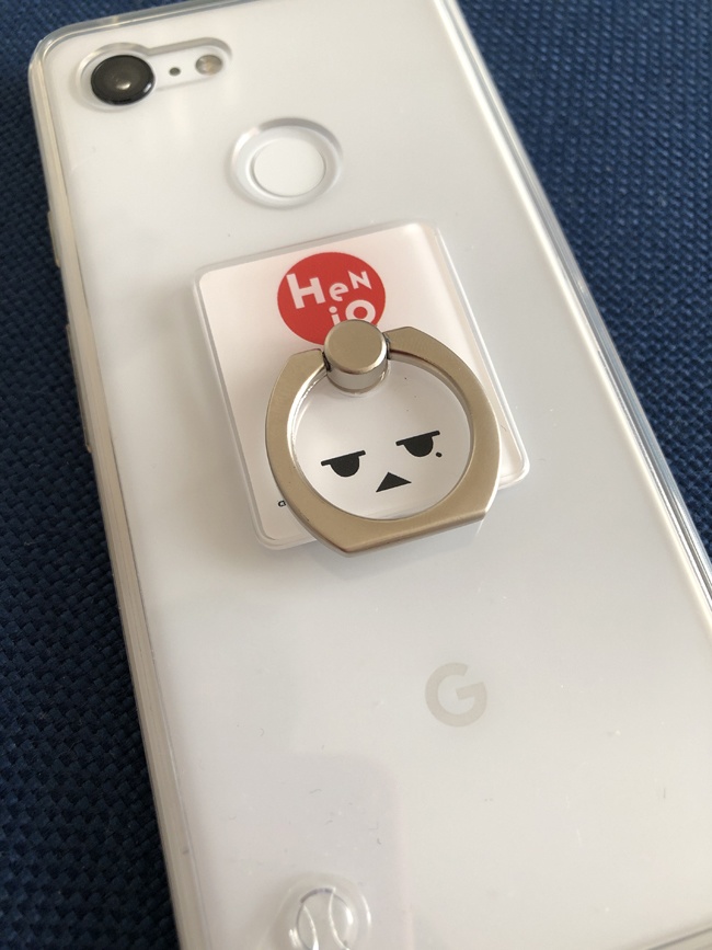 変女スマホリング