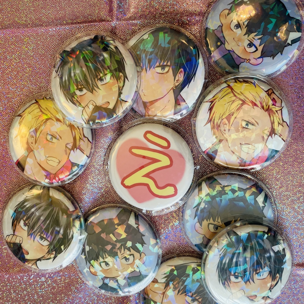 「進撃のえろ子さん」Twitterアイコン缶バッチ★57mm