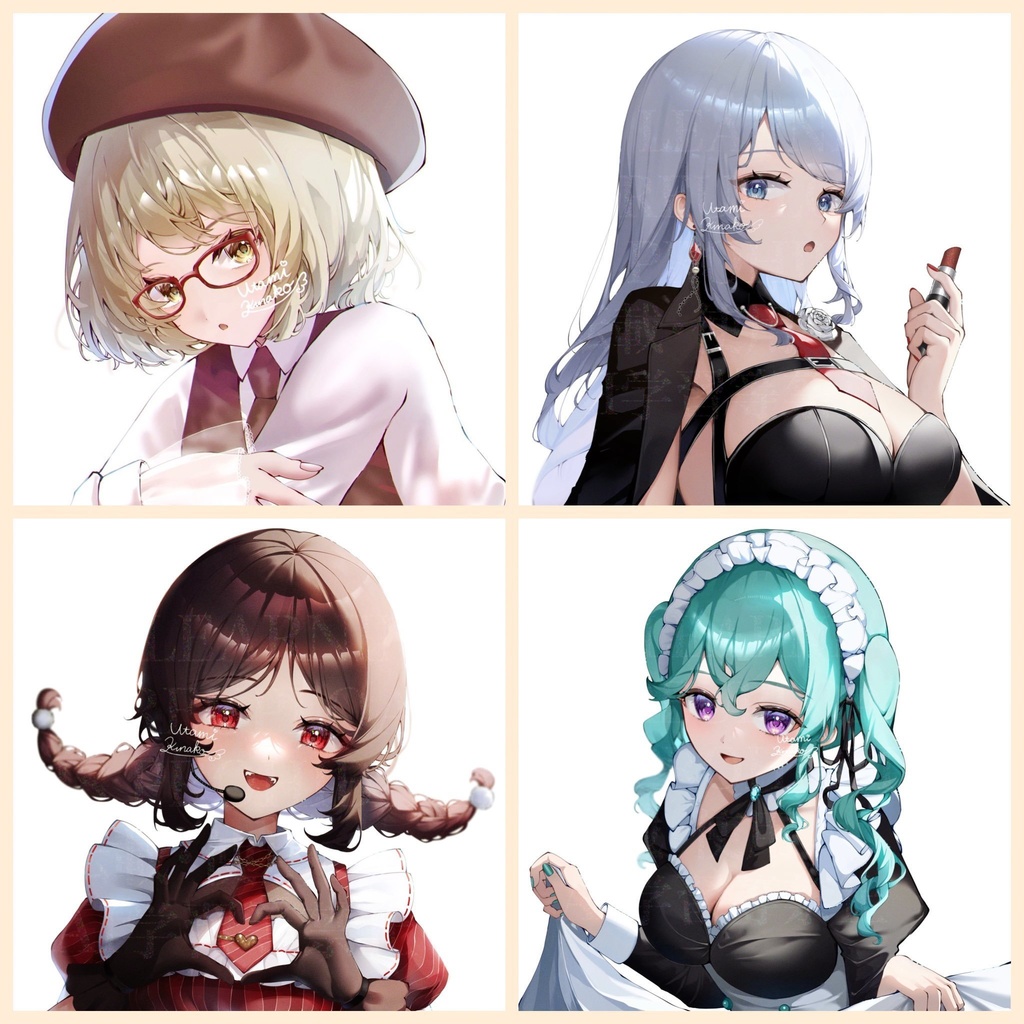 OC缶バッジ(全4種)