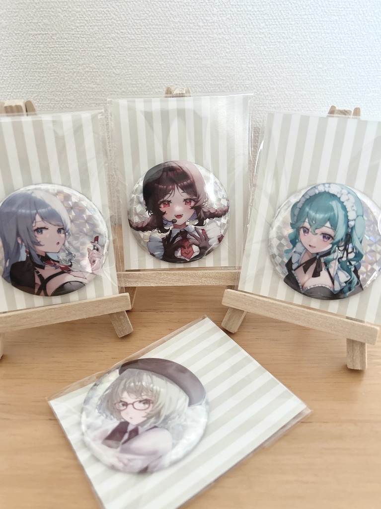 OC缶バッジ（全4種）