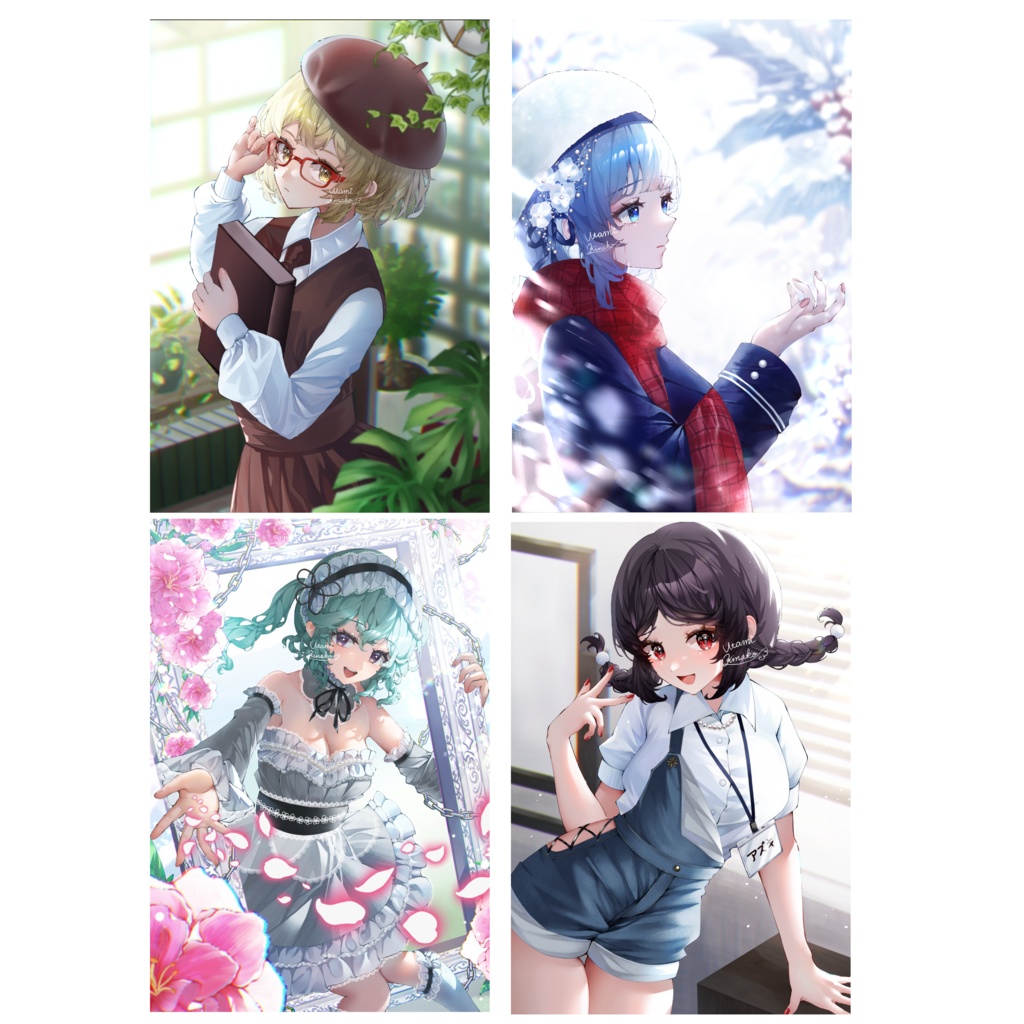 OCイラストカード（全4種）