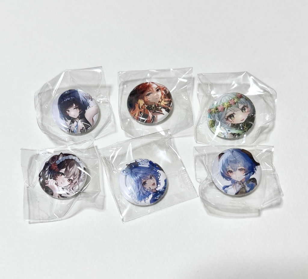 原神ミニ缶バッジ(6種セット)