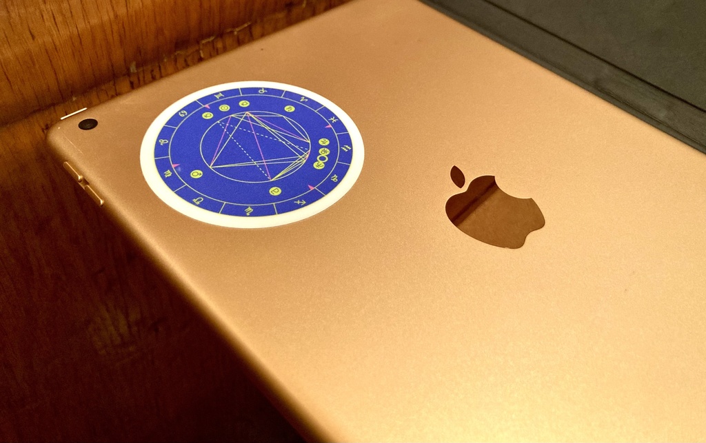 ※購入しないでください※月しし座サンプル(ステッカー)