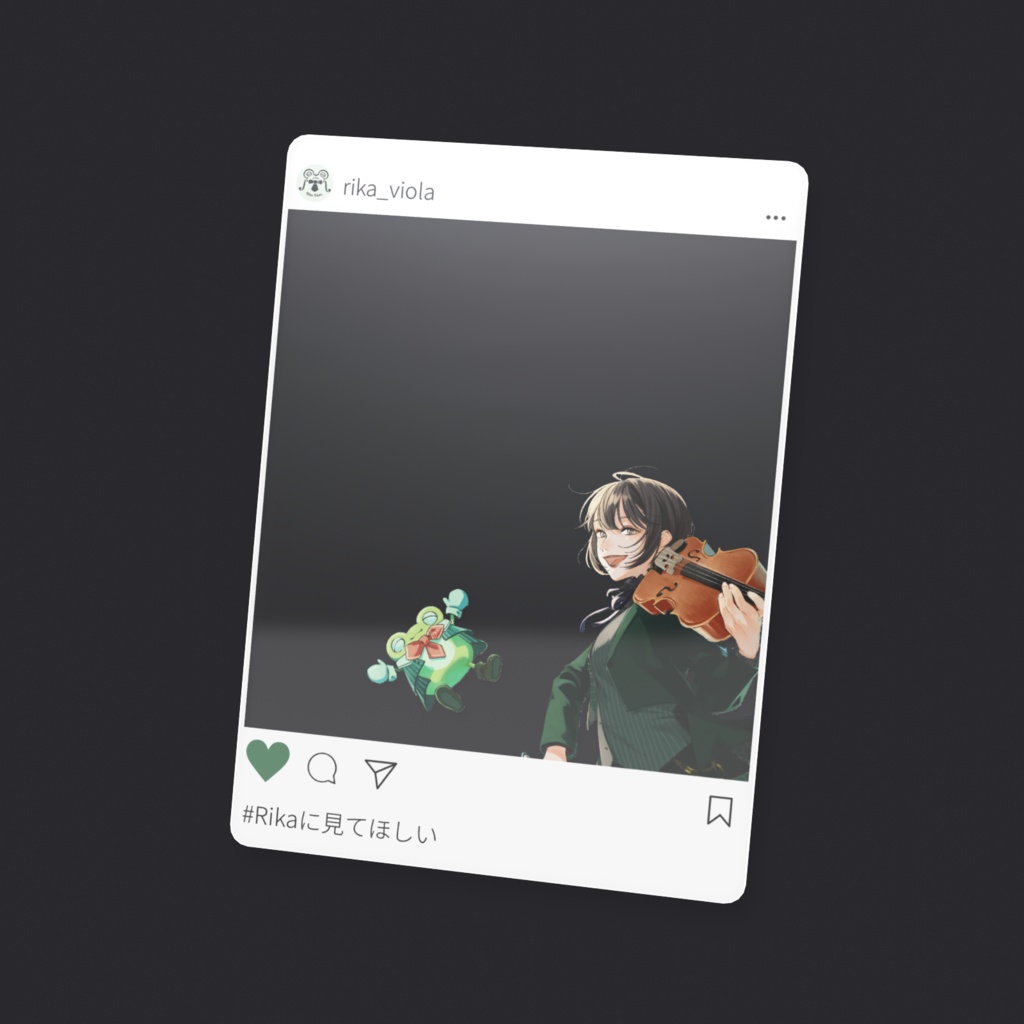 Rika:Live2D1周年記念グッズ!!!