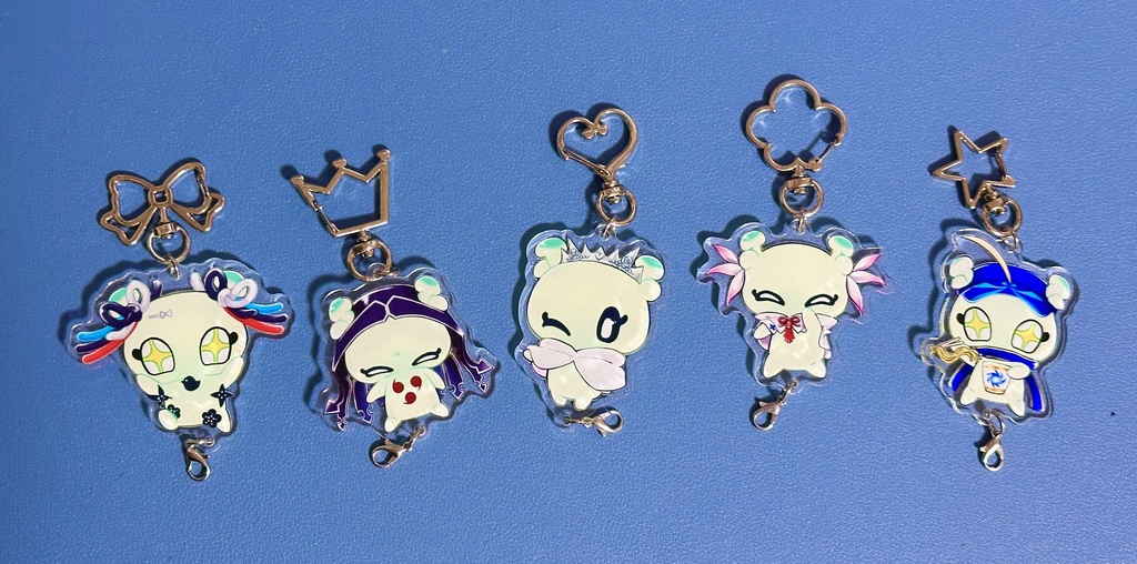 サーヴァントver コン 連結アクリルキーホルダー