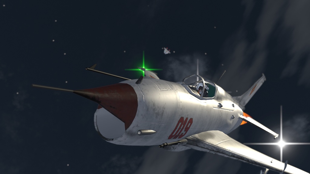 Sacc1.6のみ【VRChatで飛行可能】オリジナル戦闘機「Rs-20 Amsel」《五種類の塗装バリエーション付属！》