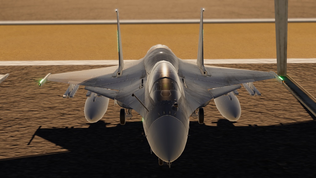 無料体験版あり！Sacc1.7対応【VRChatで飛行可能】オリジナル戦闘機『St-105D Schakal』