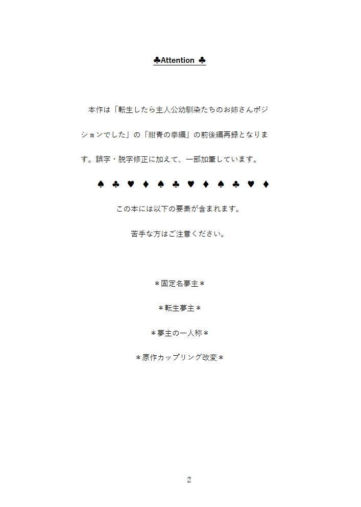 【再録集】転生したら主人公幼馴染たちのお姉さんポジションでした。―ロイヤルブルーの拳は、シンガポールの夜空で煌めく―