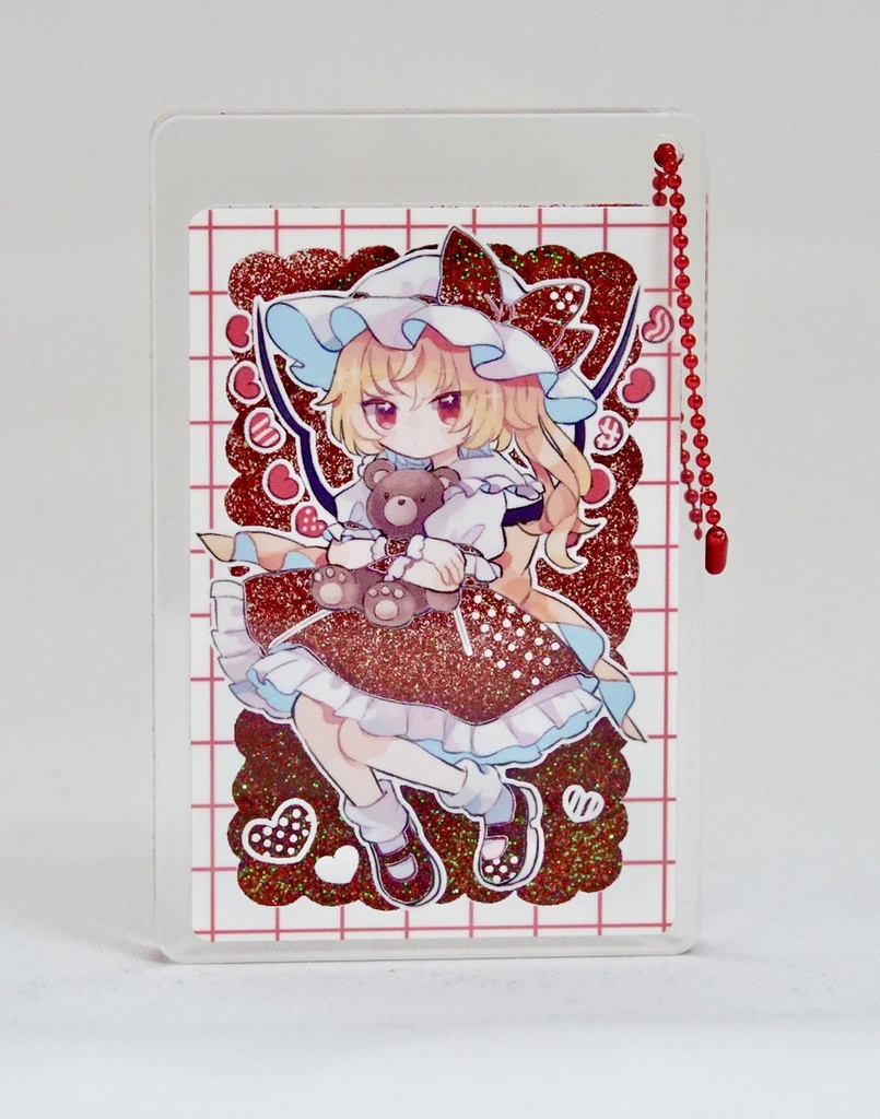 フランちゃんオイルグリッターアクキー