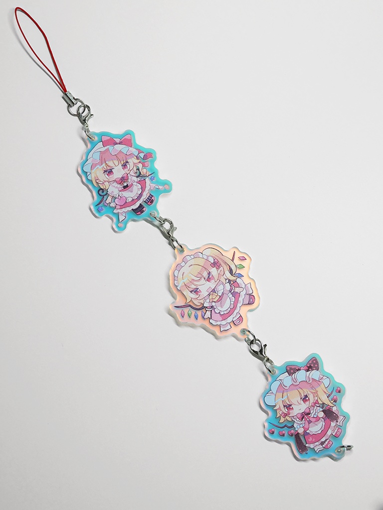 フランちゃん連結アクキーセット