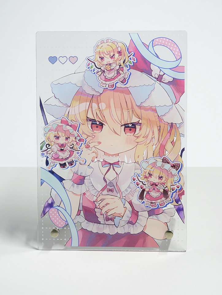 フランちゃんアクリルパネル
