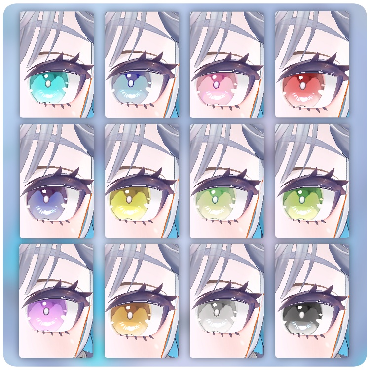 【テルミ対応】とうめい - eyetexture