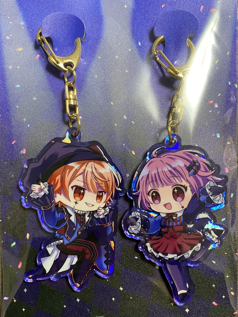 😈✨のつかえむペアアクキー - John=3 - BOOTH