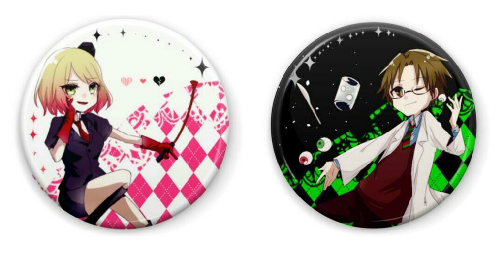 ダニキャシ缶バッジ