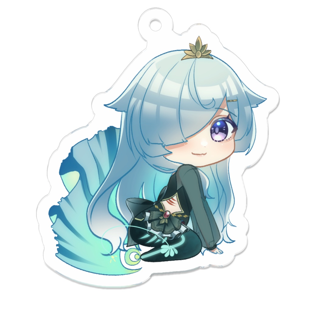 2022ver 水鏡いるかマーメイドアクキー