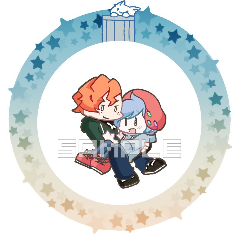 Soft modぶらぶらアクリルキーホルダー
