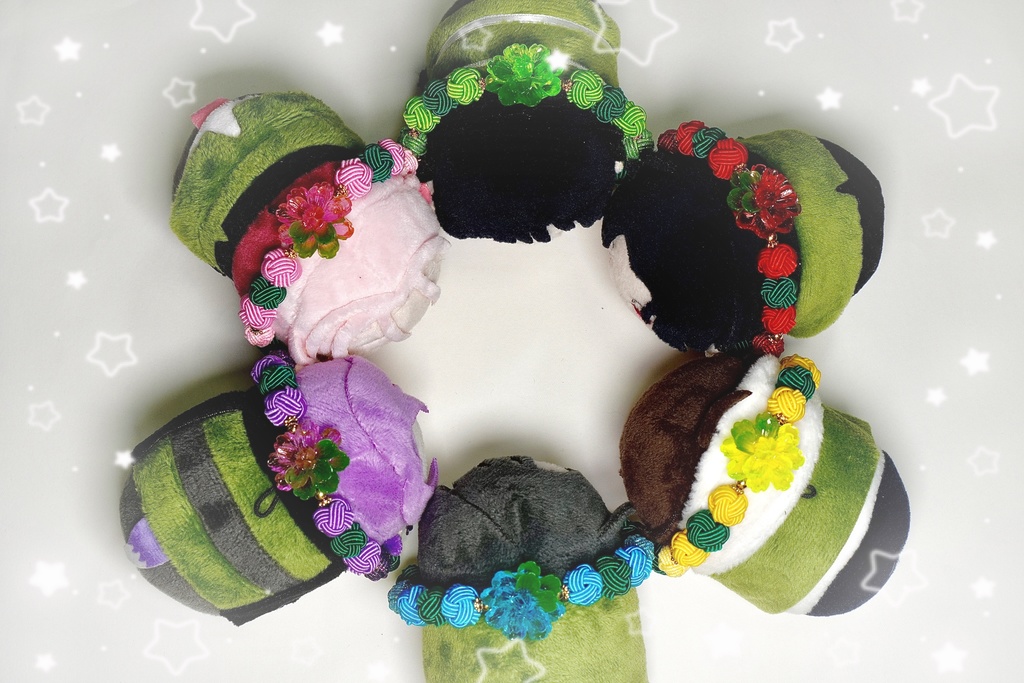 刀剣乱舞 江イメージ 水引ブレスレット