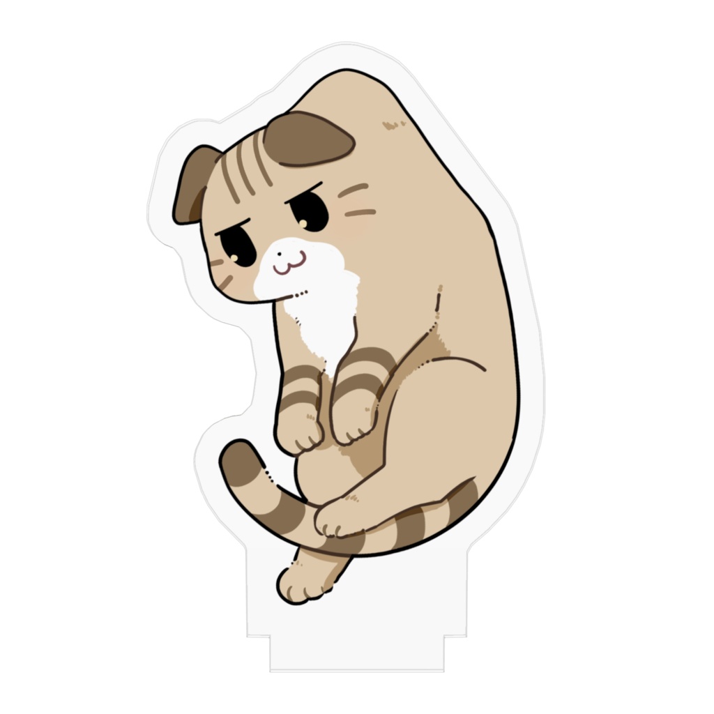 つままれたねこまる【アクリルフィギュア】