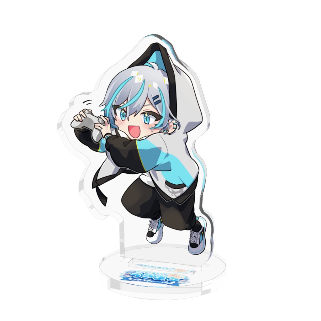 つままれたうきまるそのままゲームする【アクリルフィギュア】