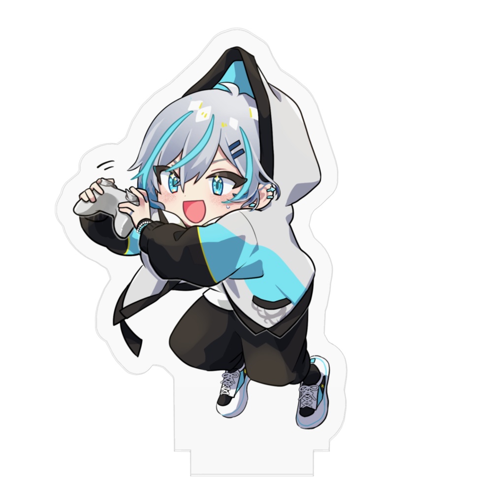 つままれたうきまるそのままゲームする【アクリルフィギュア】