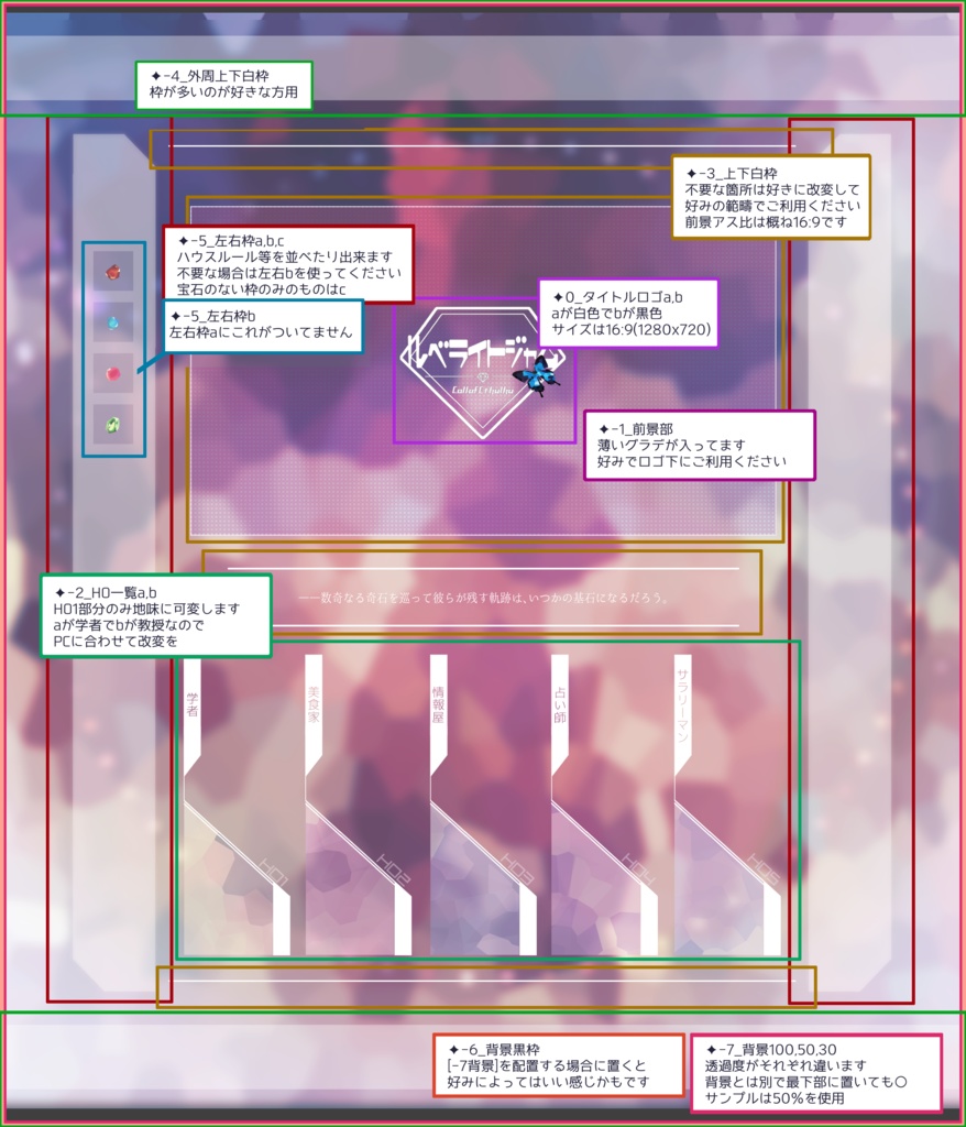 クトゥルフ神話TRPGシナリオ【ルベライトジャム】