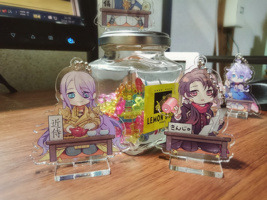 近侍といっしょ。-初期刀- キーホルダー