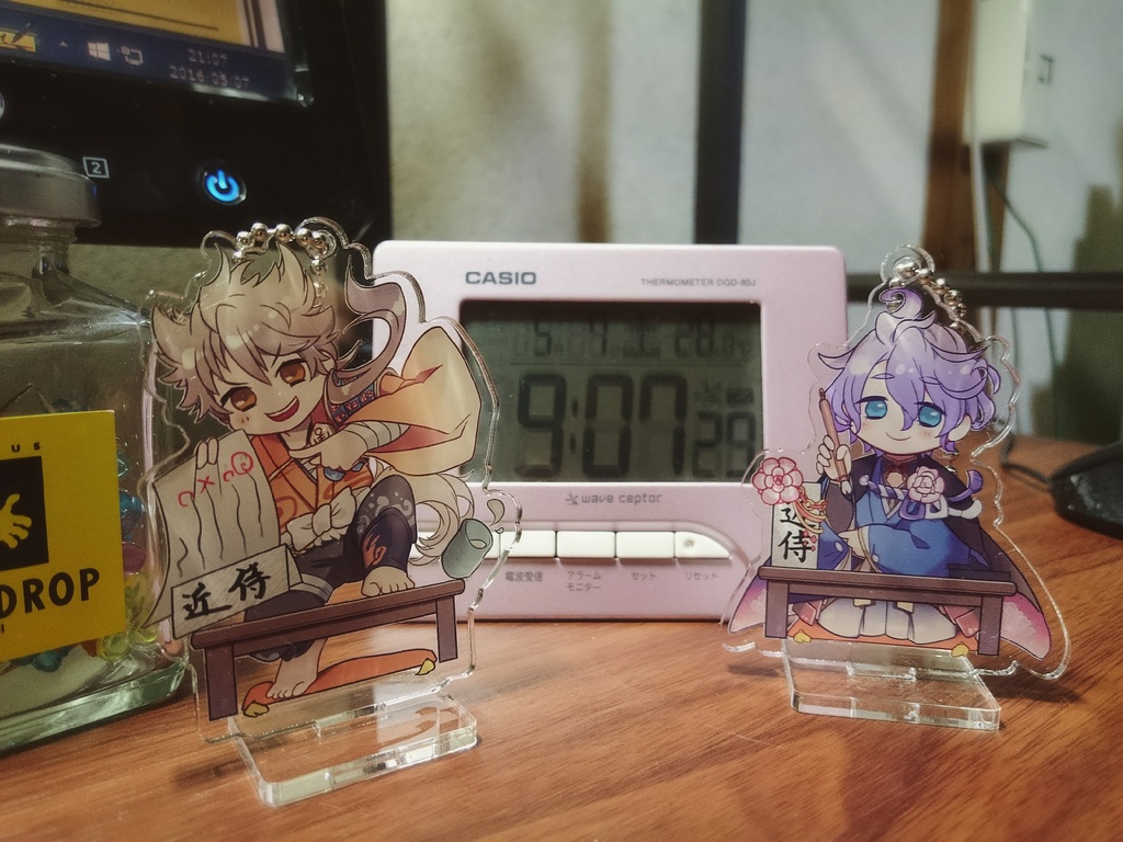 近侍といっしょ。-初期刀- キーホルダー