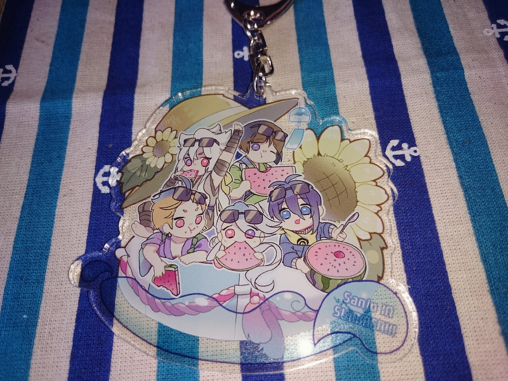 三条派キーホルダー-IN SUMMER!-