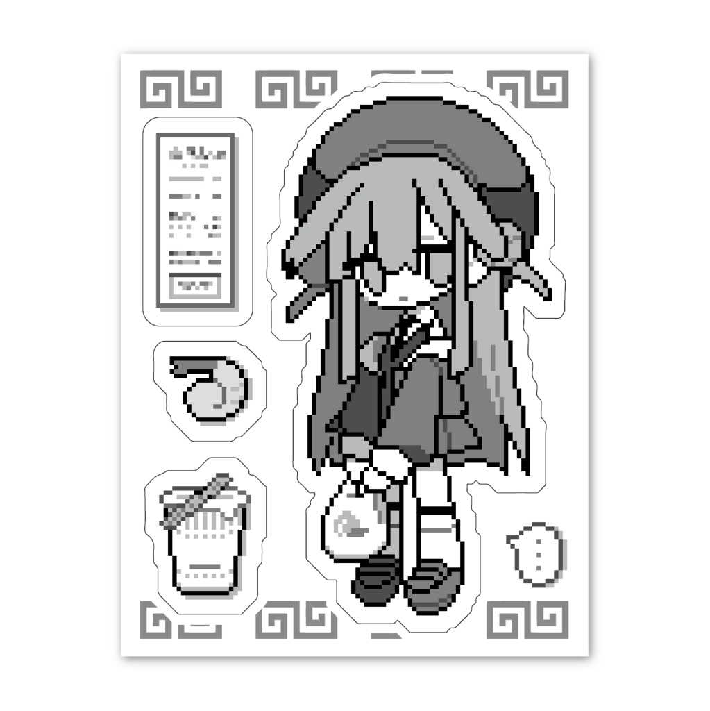 マルチステッカー 🍥