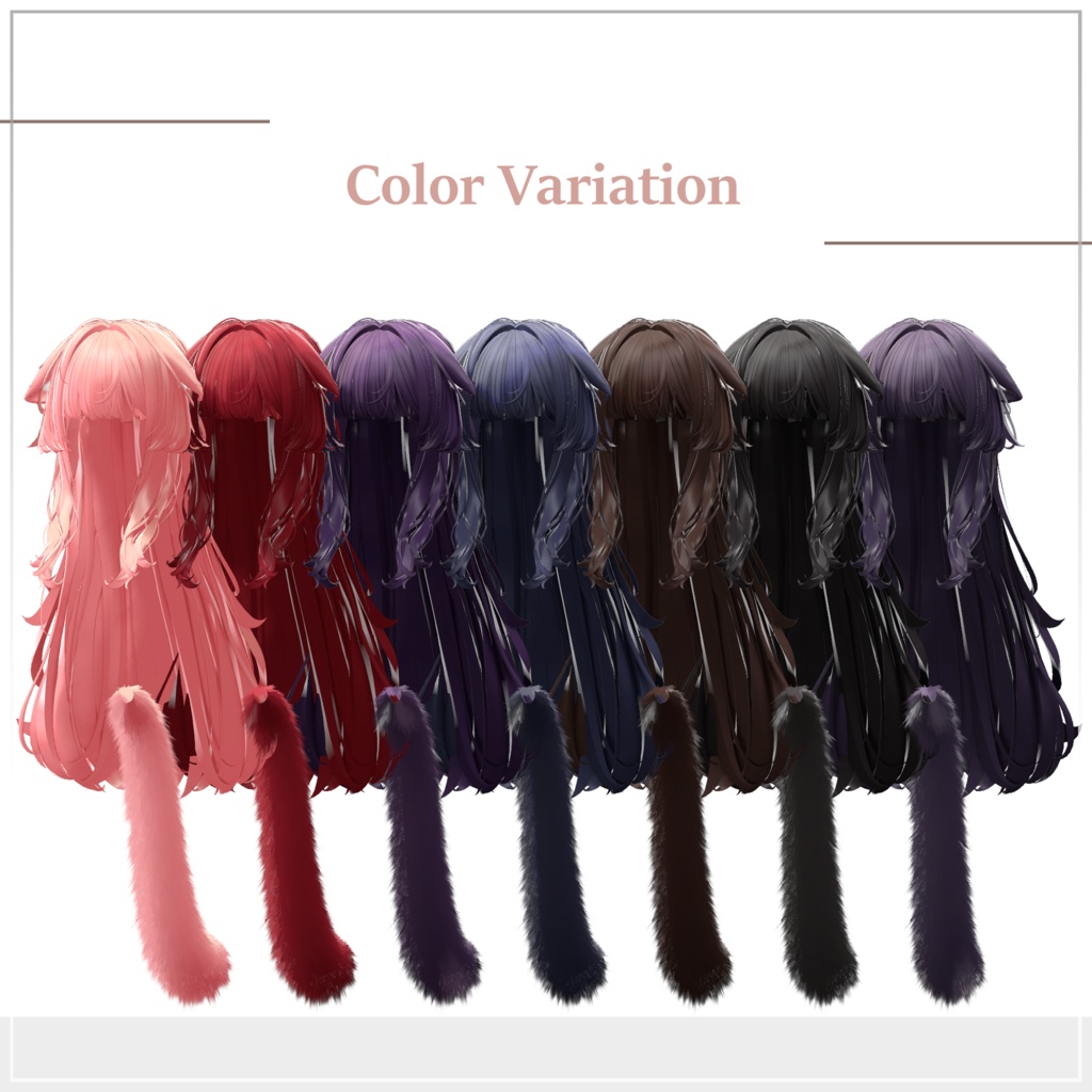 kurage long セール中🎉 61アバター対応