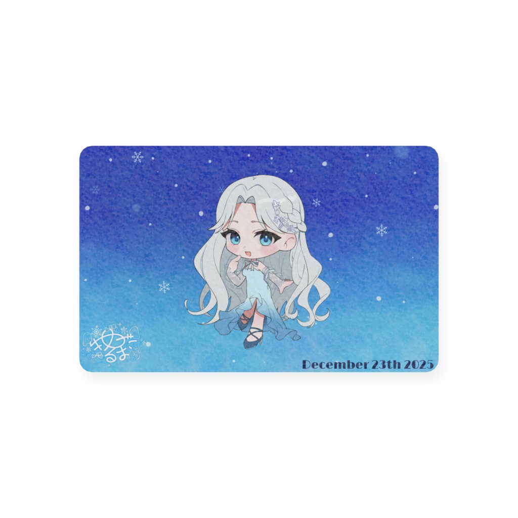 【1周年記念グッズ】プラスチックカード