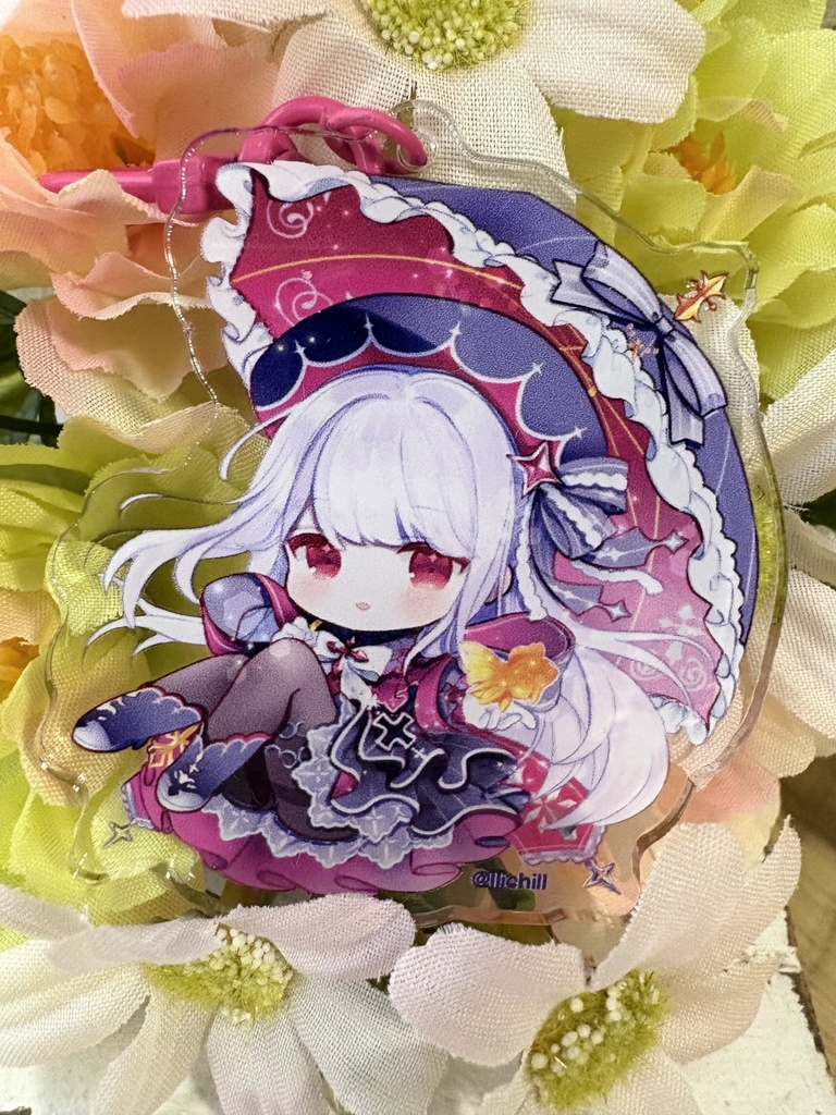 【クルスタ】ジュエリーアクリルキーホルダー