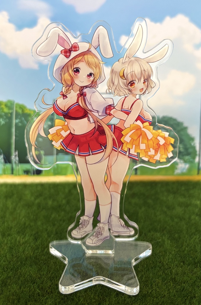 【花騎士】チアススキ&ウサギノオ