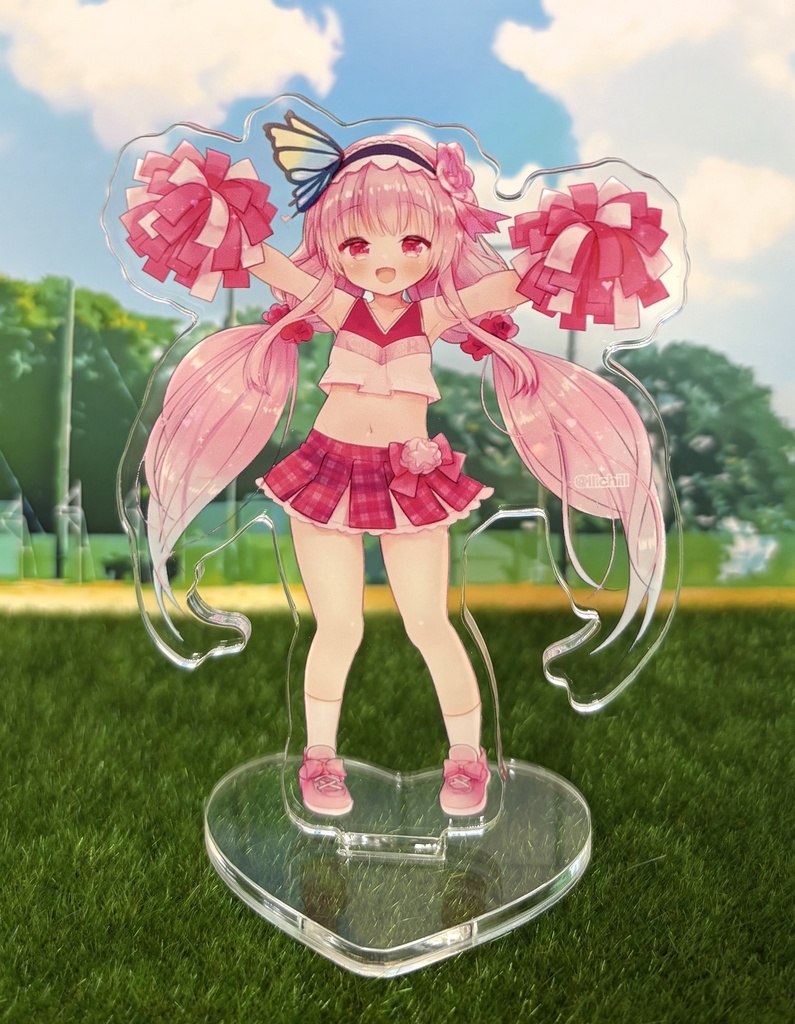 【花騎士】チアハナモモアクスタ