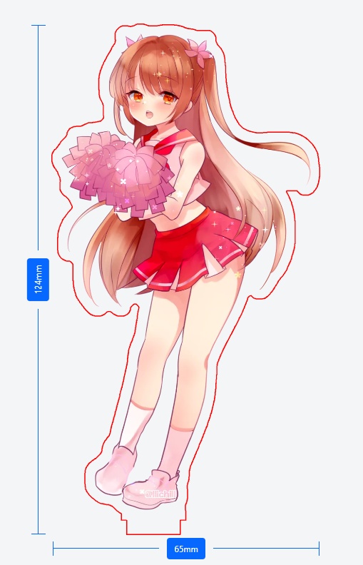 【花騎士】チアディプラデニアアクスタ