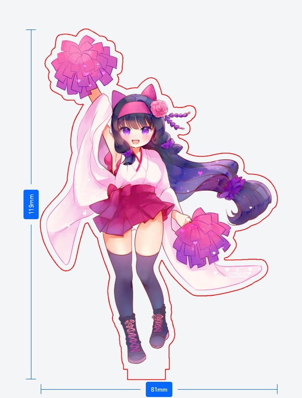 【花騎士】チアシャクヤクアクスタ