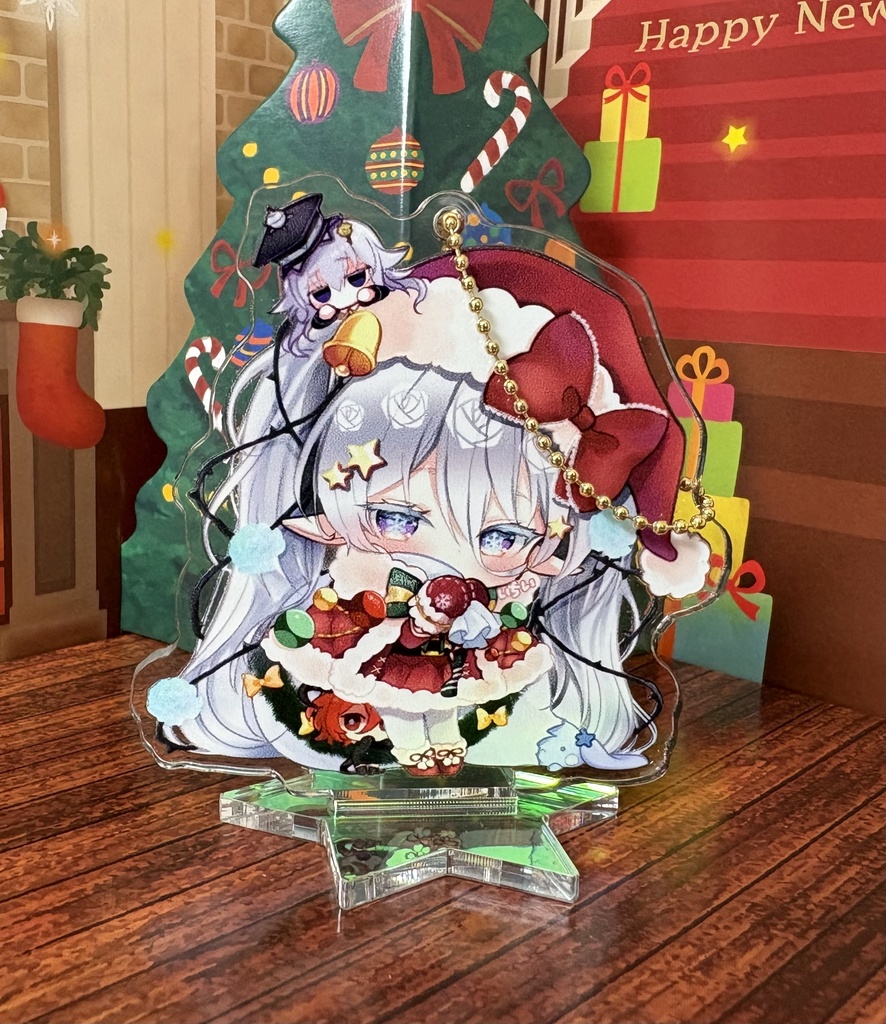 【花騎士】クリスマスウィンちゃんアクスタキー