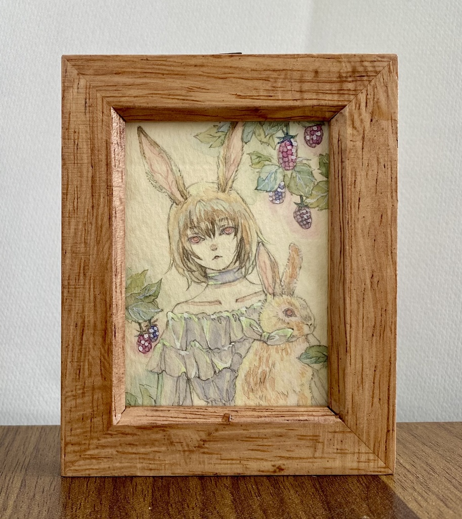 ミニ原画「Lapin」