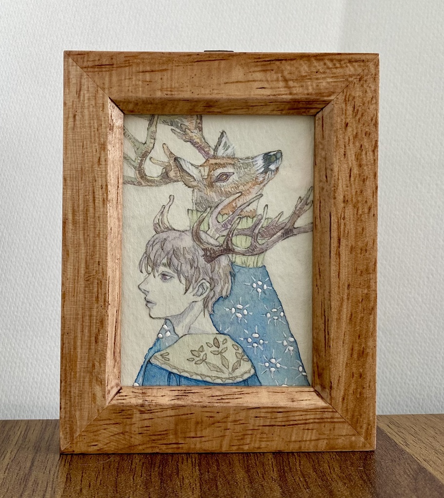 ミニ原画「Horn」