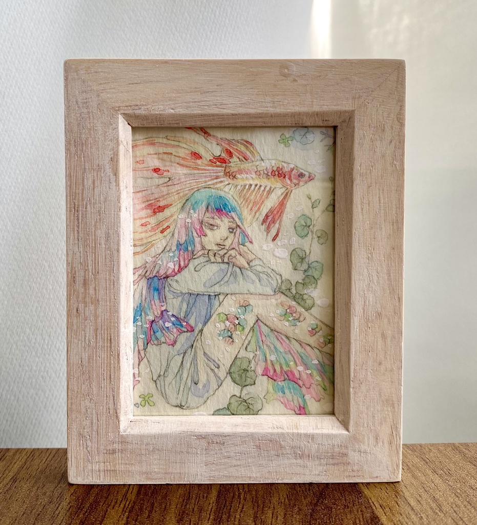 ミニ原画「Betta」