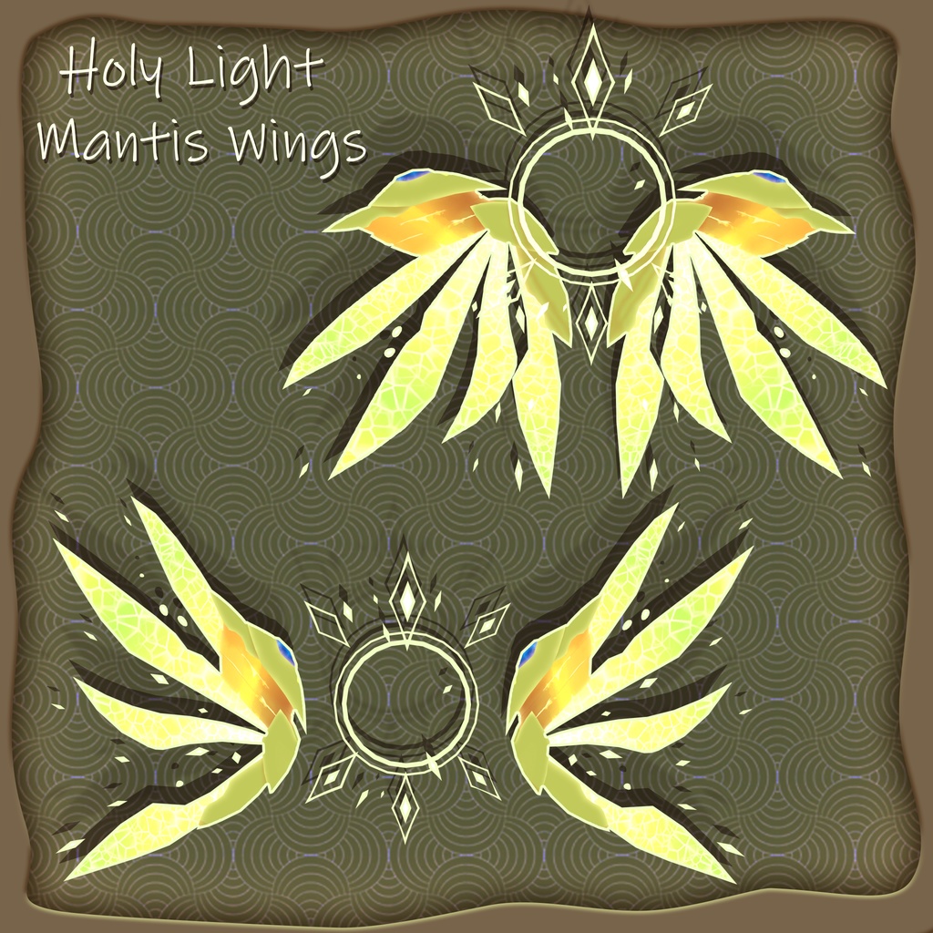 Holy Light Mantis - オリジナル3Dモデル