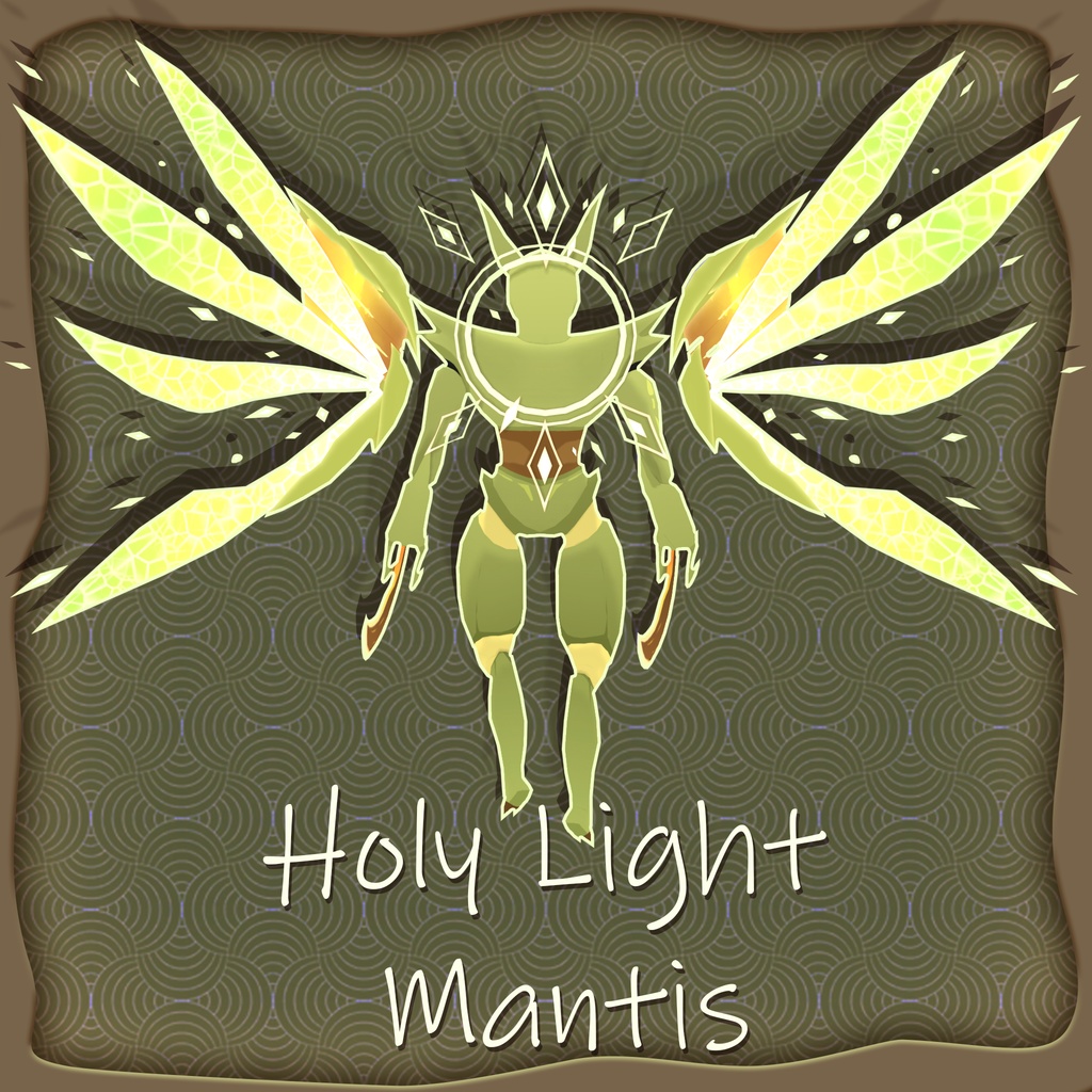 Holy Light Mantis - オリジナル3Dモデル