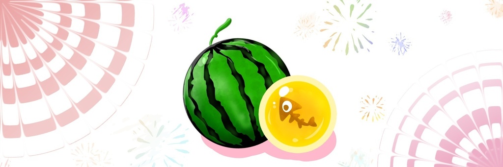 【X用 ヘッダー サーモンラン 金イクラ(夏版)】