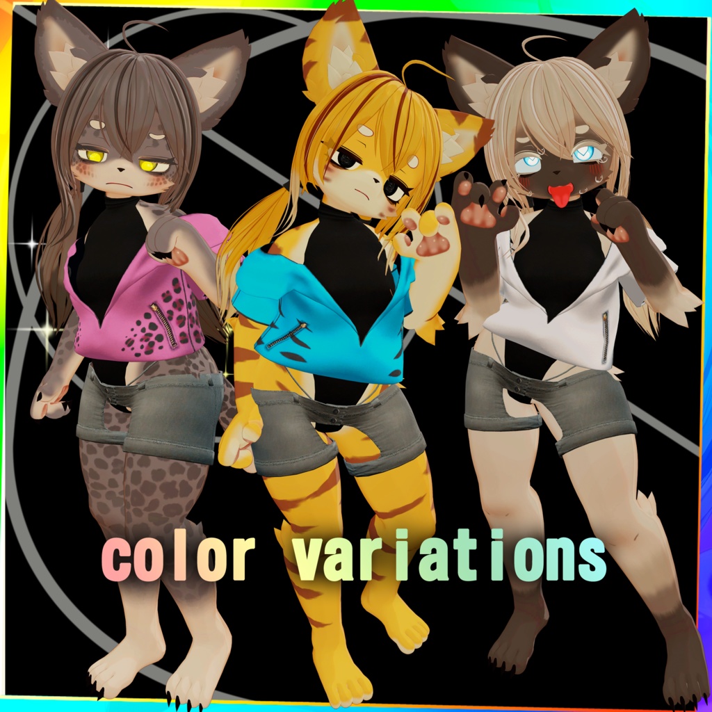 【ポヨミナ】-VRChatアバター-