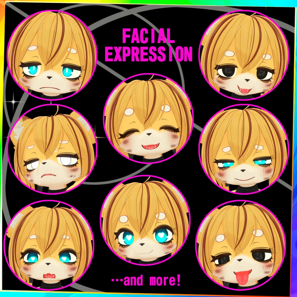 【ポヨミナ】-VRChatアバター-