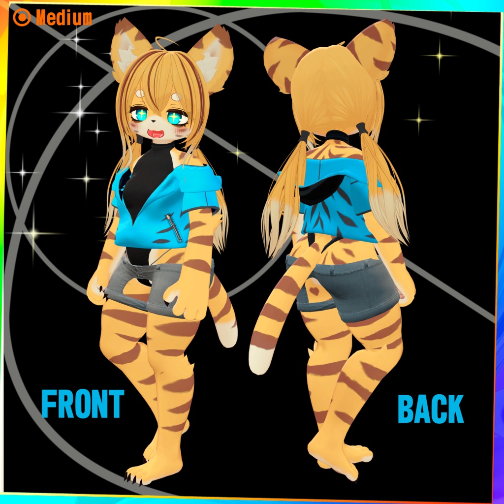 【ポヨミナ】-VRChatアバター-